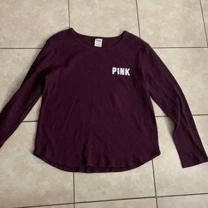 Pink long sleeve shirt